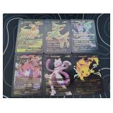Pokemon Black Foil Cards Lot