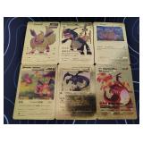 Pokemon Gold Foil Cards Lot