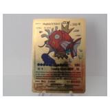 Pokemon Rare Gold Magikarp & Wailord GX
