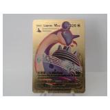 Pokemon Rare Gold Lapras Vmax