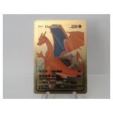 Pokemon Rare Gold Charizard V