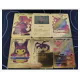 Pokemon Gold Foil Cards Lot