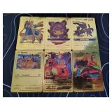 Pokemon Gold Foil Cards Lot