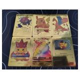 Pokemon Gold Foil Cards Lot
