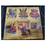 Pokemon Gold Foil Cards Lot