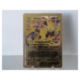 Pokemon Rare Gold Zeraora Vstar
