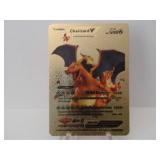 Pokemon Rare Gold Charizard V