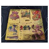 Pokemon Gold Foil Cards Lot