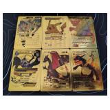 Pokemon Gold Foil Cards Lot