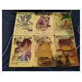 Pokemon Gold Foil Cards Lot
