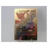 Pokemon Rare Gold Pikachu & Zekrom GX Rainbow