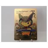 Pokemon Rare Gold Pikachu Mega Rayquaza