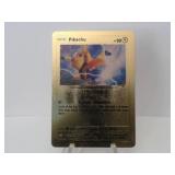 Pokemon Rare Gold Pikachu