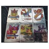 Pokemon Silver Foil Cards Lot