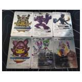 Pokemon Silver Foil Cards Lot