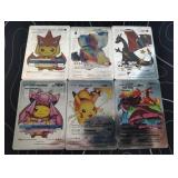 Pokemon Silver Foil Cards Lot