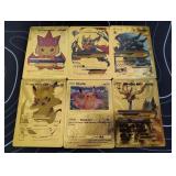 Pokemon Gold Foil Cards Lot