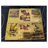 Pokemon Gold Foil Cards Lot