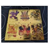 Pokemon Gold Foil Cards Lot