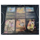 Pokemon Gold Black Cards Lot