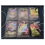 Pokemon Gold Black Cards Lot