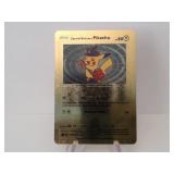 Pokemon Rare Gold Special Delivery Pikachu