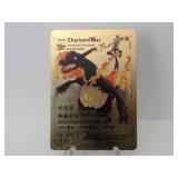 Pokemon Rare Gold Charizard Vmax
