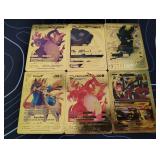 Pokemon Rare Gold Foil Cards Lot