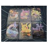 Pokemon Rare Black Foil Cards Lot