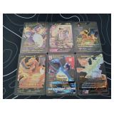 Pokemon Rare Black Foil Cards Lot
