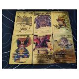 Pokemon Rare Gold Foil Cards Lot