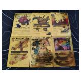 Pokemon Rare Gold Foil Cards Lot