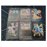 Pokemon Rare Black Foil Cards Lot