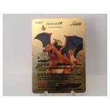 Pokemon Rare Gold Charizard V