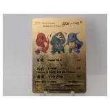 Pokemon Rare Gold Charmander, Bulbasaur GX