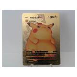 Pokemon Rare Gold Pikachu Vmax