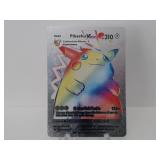 Pokemon Rare Silver Pikachu Vmax Rainbow