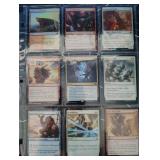 Magic the Gathering Rare Holo Cards in Sheet