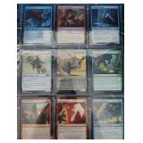 Magic the Gathering Rare Holo Cards in Sheet