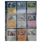 Pokemon Rare Holo Cards in Sheet
