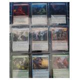 Magic the Gathering Rare Holo Cards in Sheet