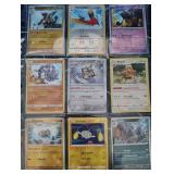 Pokemon Rare Holo Cards in Sheet
