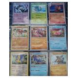 Pokemon Rare Holo Cards in Sheet
