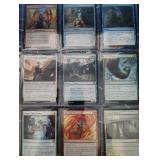 Magic the Gathering Rare Holo Cards in Sheet
