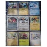 Pokemon Rare Holo Cards in Sheet