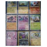 Pokemon Rare Holo Cards in Sheet
