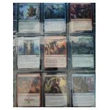 Magic the Gathering Rare Holo Cards in Sheet