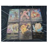 Pokemon Rare Black Foil Cards Lot