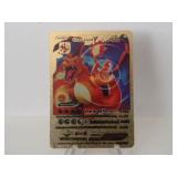 Pokemon Rare Gold Charizard V