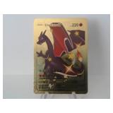 Pokemon Rare Gold Charizard V